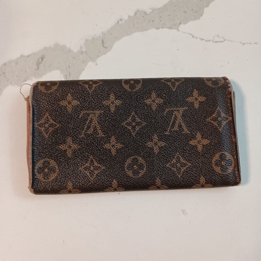 Auth Louis Vuitton Monogram Pochette Porte Monnaie Credit Wallet - Picture 2 of 14